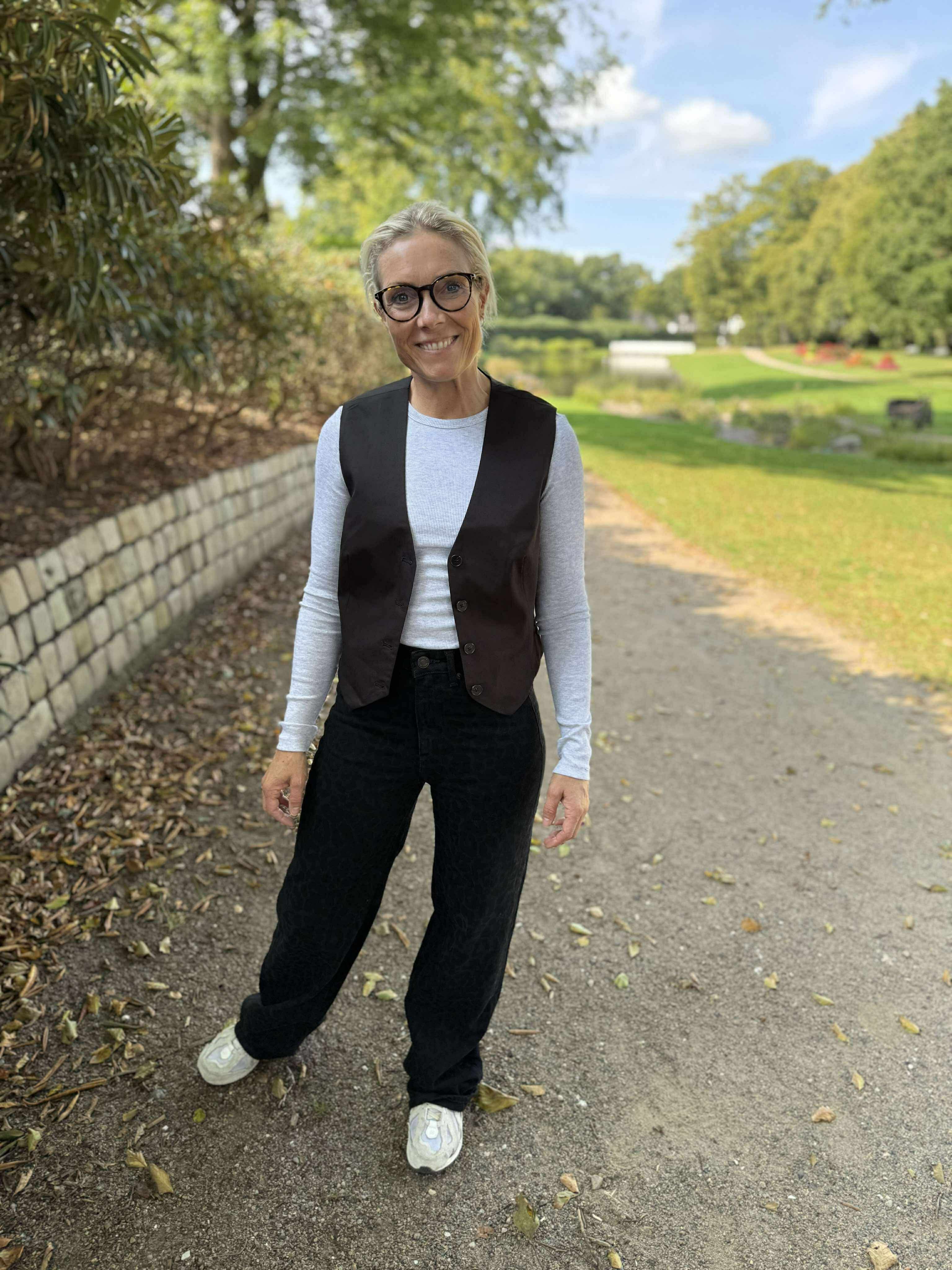 VMNILA Tailored Waistcoat - Black